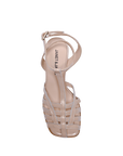 Janet & Janet – Cremefarbene Chaya-Sandale