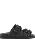 Coral Blue - Platinum Weave Sandal