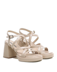 Janet & Janet – Camira Latte Sandale