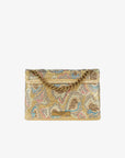 Kurt Geiger Fabric Mini Kensington Borsa Gioiello Donna Oro Multicolor