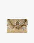 Kurt Geiger Fabric Mini Kensington Borsa Gioiello Donna Oro Multicolor