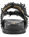 Coral Blue - Platinum Weave Sandal