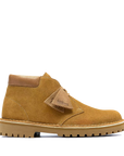 Clarks Desert Rock uomo stivaletto in camoscio cammello con suola carrarmato