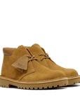 Stivaletti Clarks Desert Rock cammello in pelle scamosciata con lacci