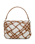 Carrie Bag - Shopping Roads Bianco Cuoio