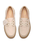Clarks - Torhill Boat Donna Mocassino Camoscio Latte