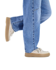 Clarks - Torhill Boat Donna Mocassino Camoscio Latte