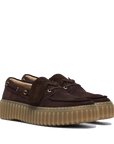 Clarks - Torhill Boat Donna Mocassino Camoscio Marrone