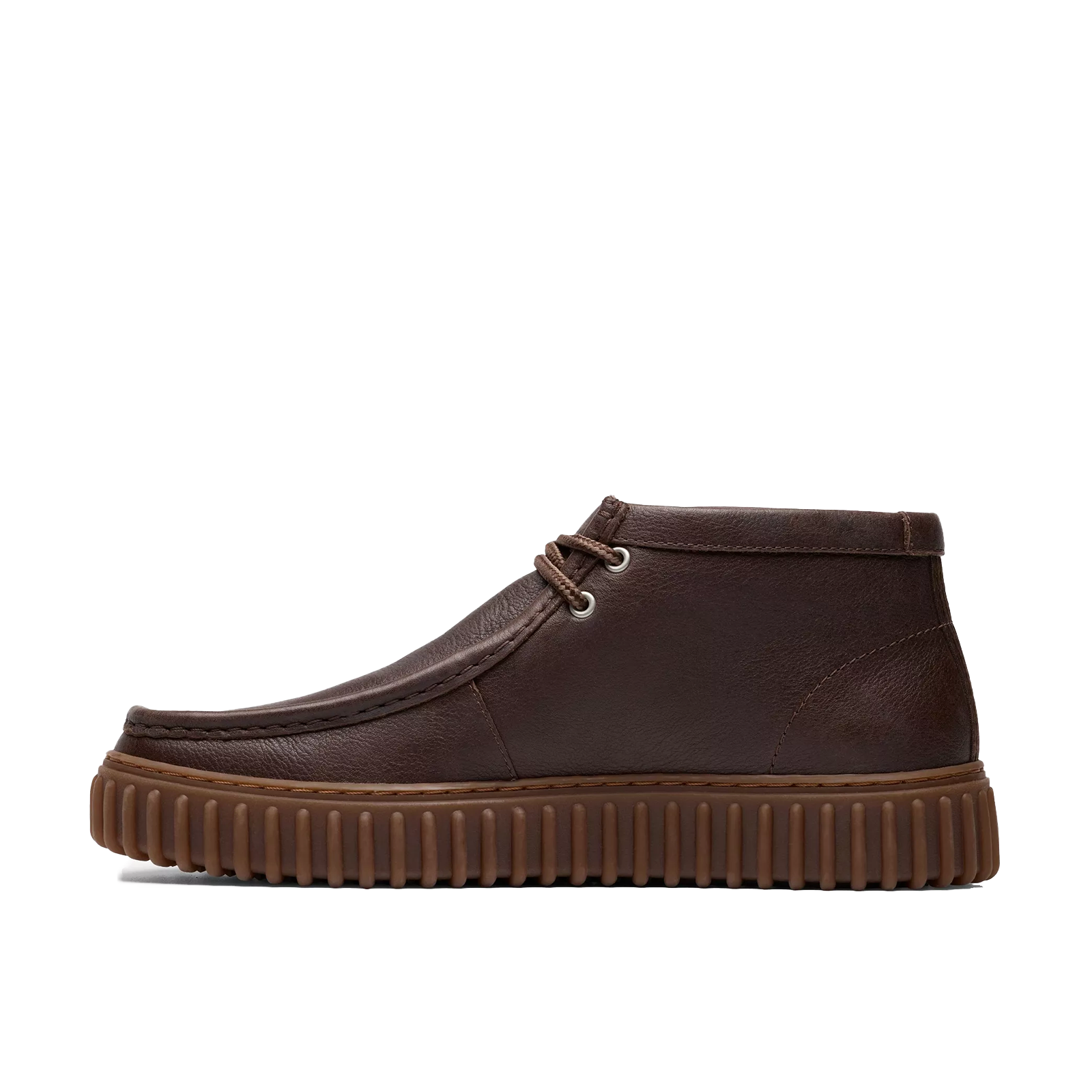 Clarks - Torhill Hi Uomo Stivaletto Pelle Marrone
