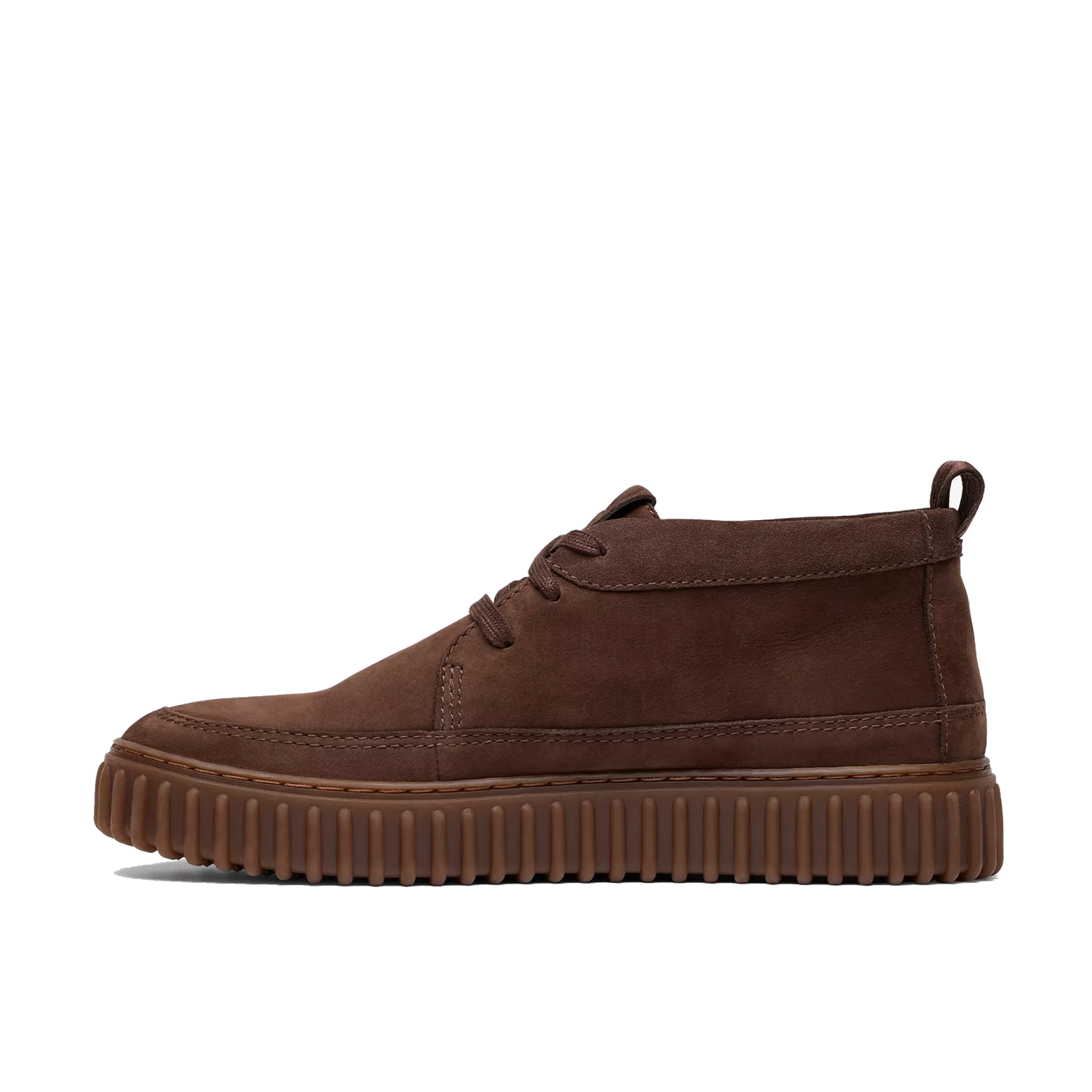 Clarks - Torhill Lace Hi Stivaletti Uomo Marrone Nabuk