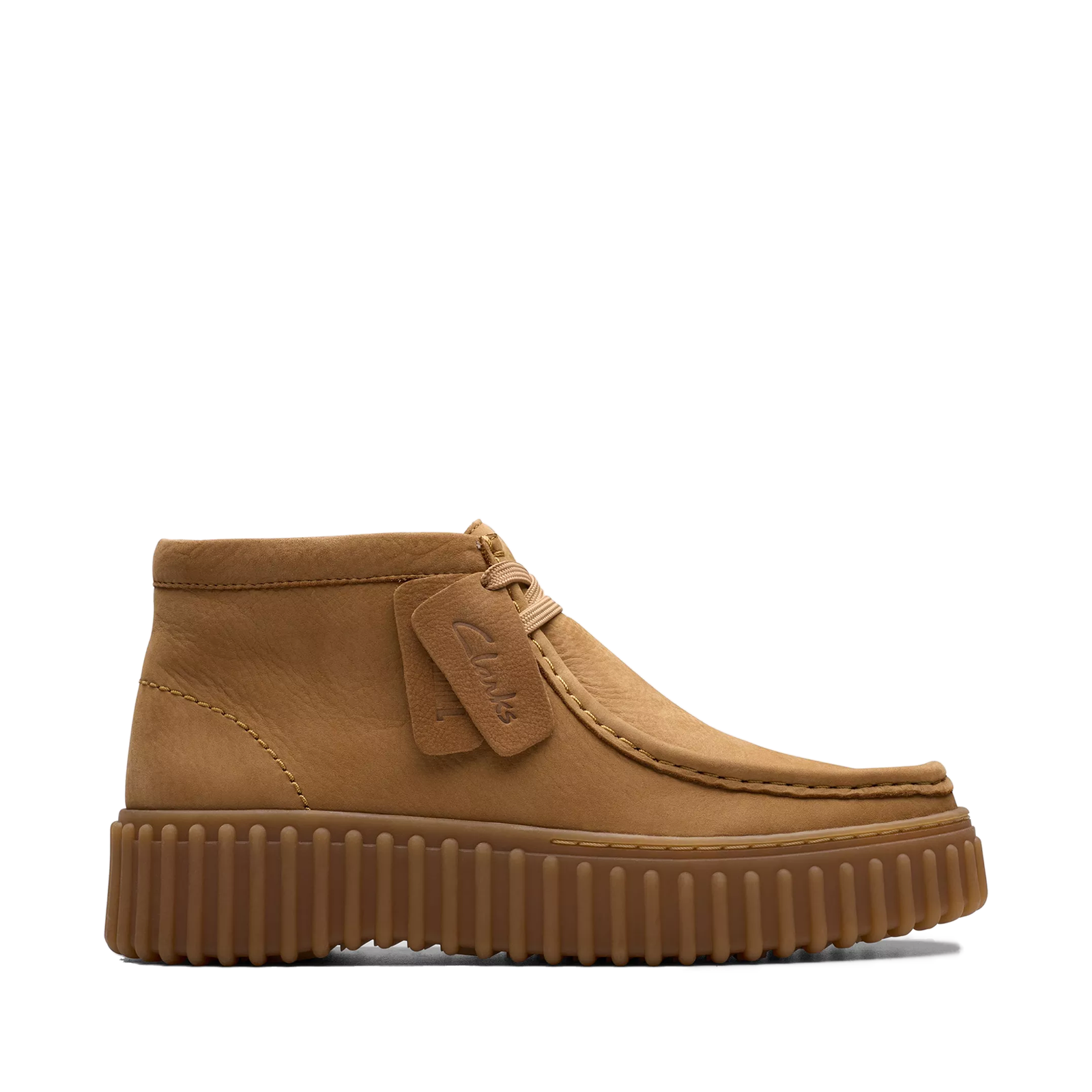 Clarks - Torhill Moss Stivaletto Donna Nabuk Beige