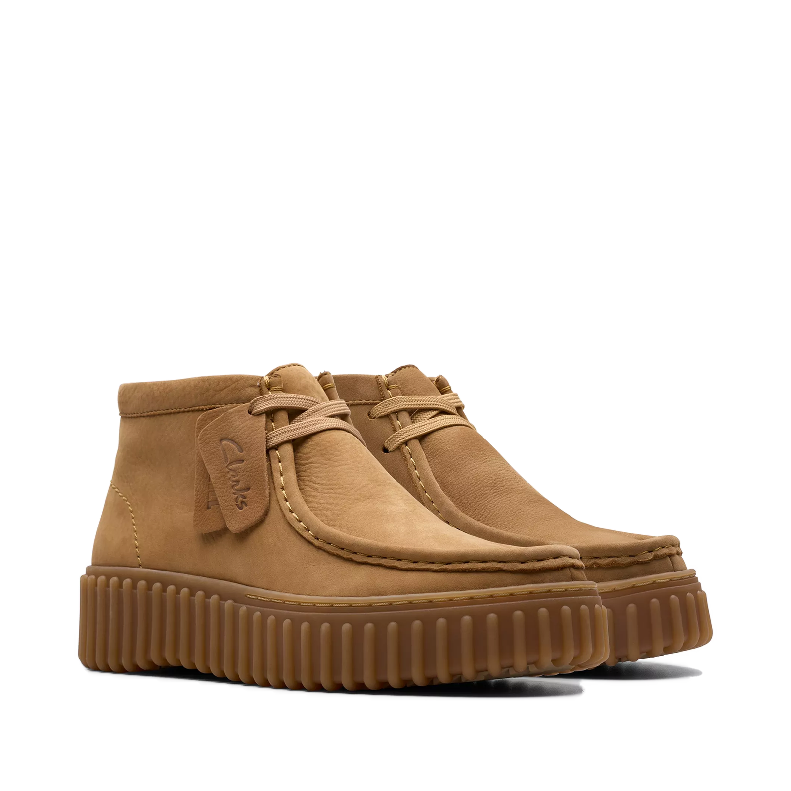 Clarks - Torhill Moss Stivaletto Donna Nabuk Beige