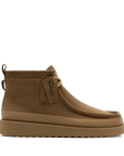 Clarks - Stivaletto Wallabee FTR2 Hi sabbia scuro