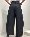 Meme Road - jeans wide Nero