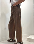 Le streghe - jeans barrel ruggine