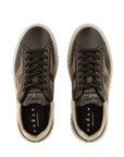 Hogan - H-Stripes H645 Uomo Pelle Marrone