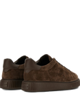 Hogan - H-Stripes Sneakers Camoscio Marrone