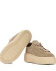 Hogan - H-Stripes Sneakers Donna Camoscio Beige