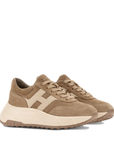 Hogan - Hi-Fi H669 Sneakers Donna in Camoscio Beige