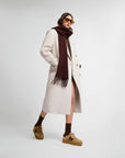 Hogan - Maxi Cool Sneakers Donna in Nabuk Beige Cammello