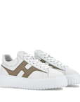 Hogan - H-Stripes Bianco H Fango