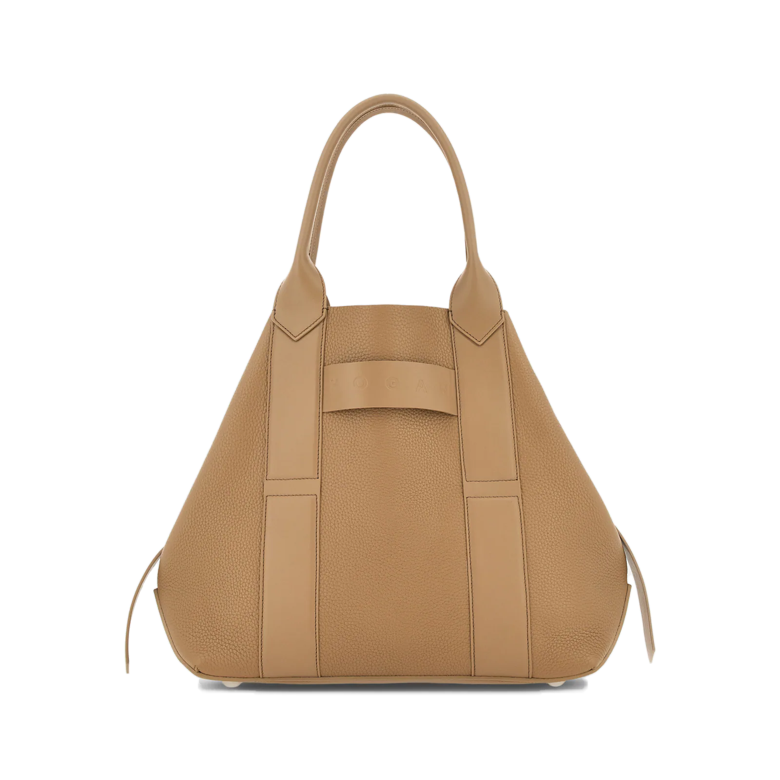Hogan - Borsa Script Media Beige