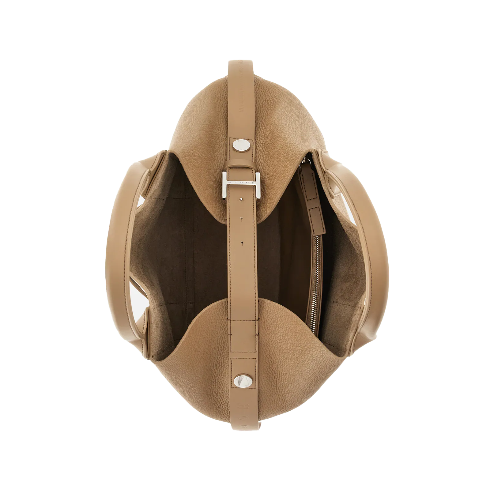 Hogan - Borsa Script Media Beige