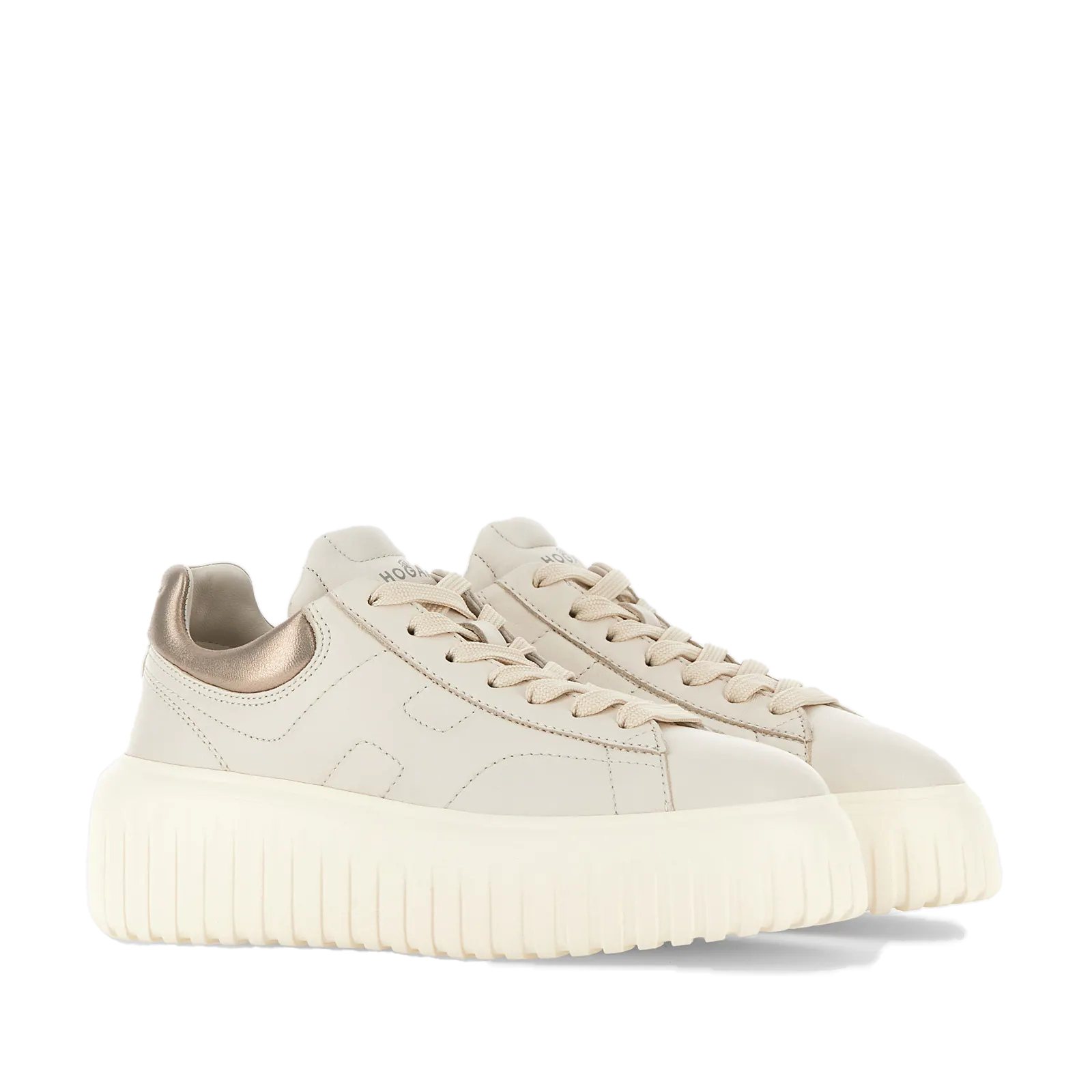 Hogan - H-Stripes Avorio/Oro