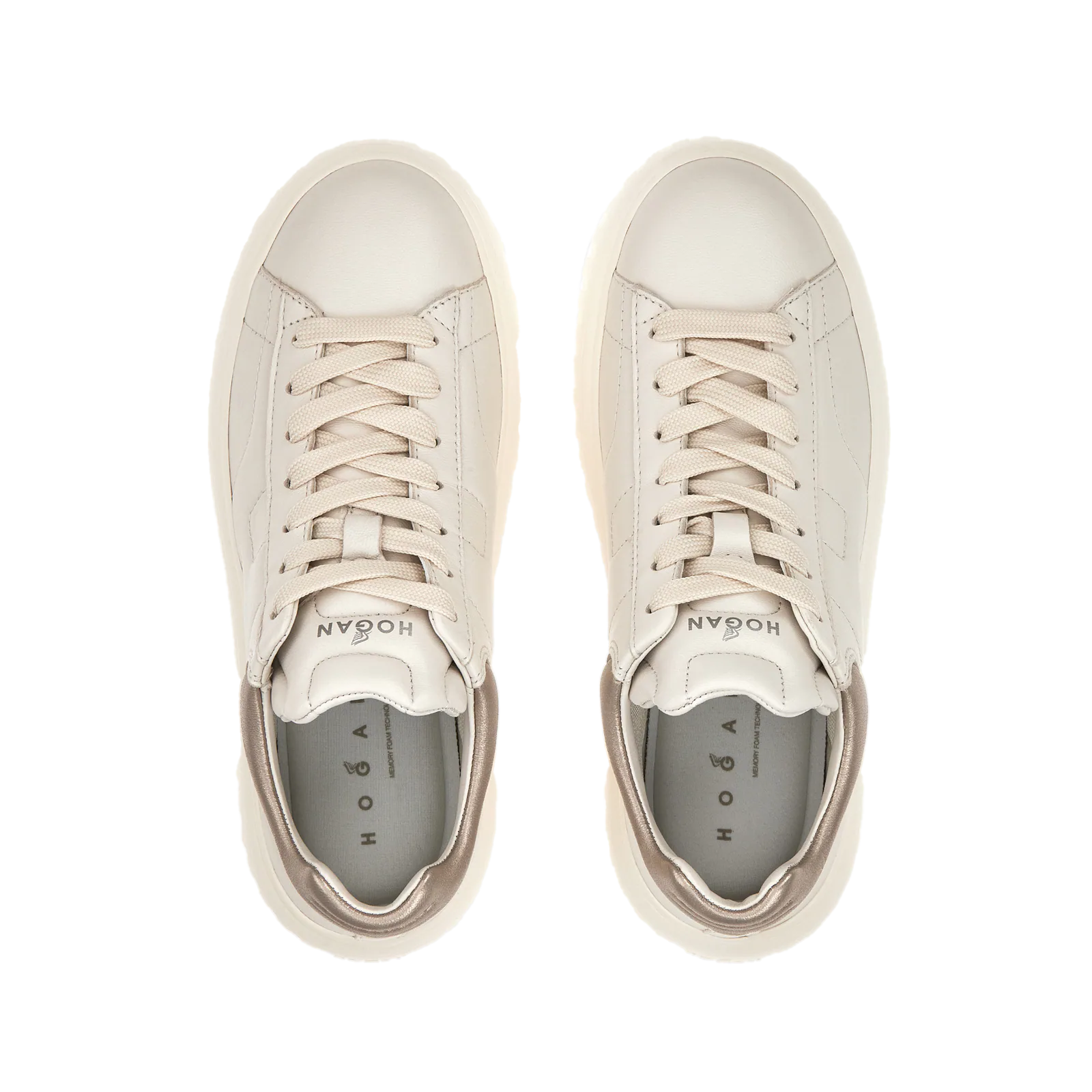 Hogan - H-Stripes Avorio/Oro