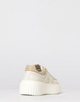 Hogan - H-Stripes Sneakers Donna Burro Pelle Martellata