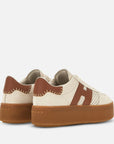 Hogan - Maxi Cool Sneakers Donna Burro Pelle Scamosciata