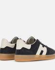 Vista posteriore sneakers Hogan Cool uomo blu