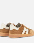 Vista posteriore sneakers Hogan Cool con talloncino bianco