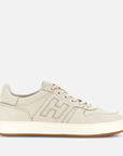 Hogan - Sneakers Uomo H-TV H668 Nabuk Latte