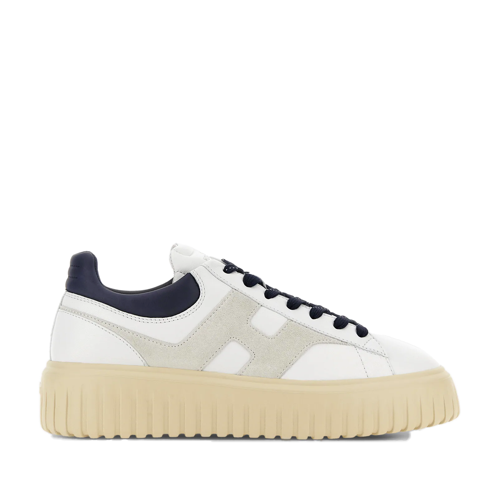 Hogan Sneaker H-Stripes HXM6450FE91UIT3014 Uomo Avorio Ascoli