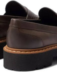 Hogan-mocassino in pelle testa di moro