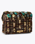 Kurt Geiger Mini Kensington Ophelia Borsa Donna Marrone Multicolor