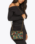 Kurt Geiger Mini Kensington Ophelia Borsa Donna Marrone Multicolor