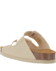 Scholl - Sandali Josephine Beige Fibbia Oro