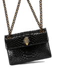 Kurt Geiger - Mini Kensington Snake Print Nero