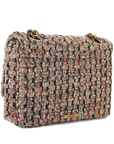 Kurt Geiger - Large Kensington Cross Body bag Tweed Multicolor