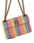 Kurt Geiger - Small Kensington Bag Pelle Intreccio Multicolor