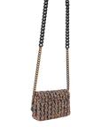 Kurt Geiger - Small Kensington Cross Body bag Tweed Multicolor