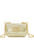La Carrie Bag - Borsa Shinymini platino