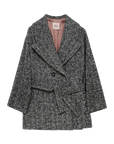 Meme Road - Cappotto Doppiopetto Spigato