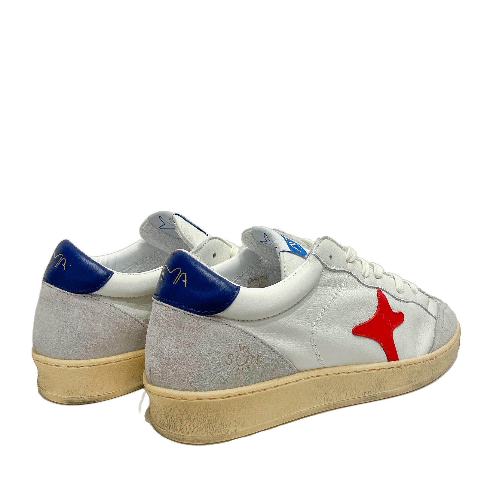 Ama Brand - Sneakers Sun Bianco Blu
