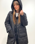 NICE THINGS - Cappotto Trapuntato con Imbottitura Teddy