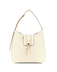Hogan - Borsa Hobo Trend Avorio Pelle Martellata