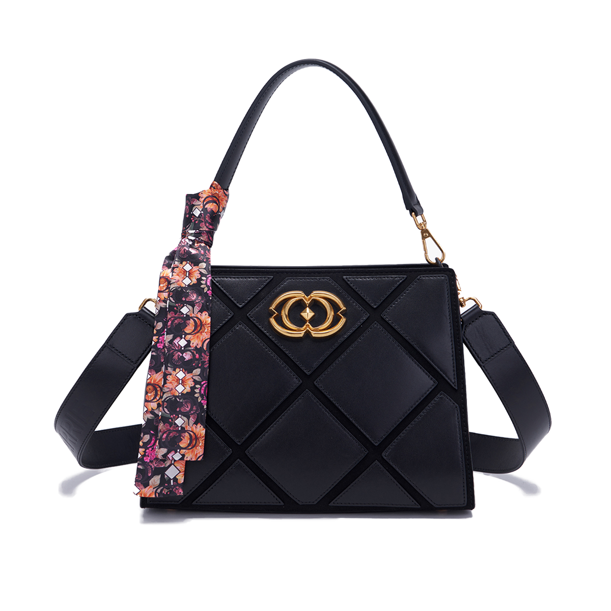 The Carrie Bag - Knosso Handbag Black 