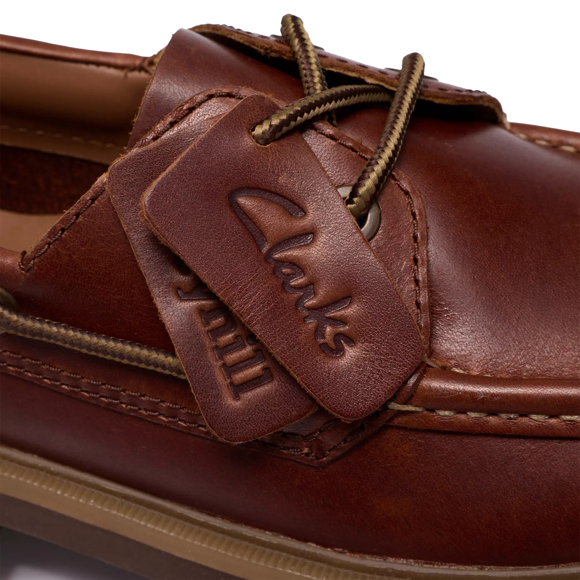 Clarks - Cleyhill Boat Mocassini Casual Uomo Pelle Marrone
